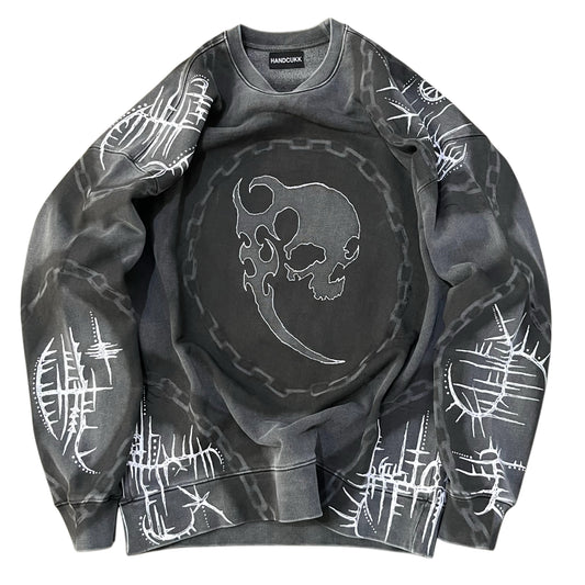 Skull Cybersigilism (M) oversized